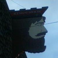 You'll know the place by this handsome devil above the door.