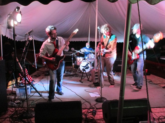 Just because we left the circus doesn't mean we don't play it tents anymore.